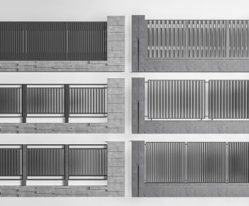 Modern Fence-ID:166515117