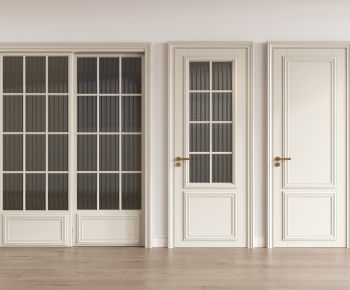French Style Sliding Door-ID:507709988