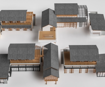 New Chinese Style Appearance Of Commercial Building-ID:846502078