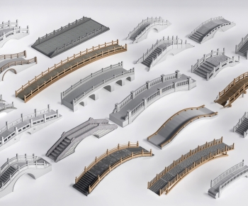 Chinese Style Bridge-ID:448539023