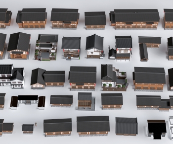 New Chinese Style Residential Building-ID:862642056