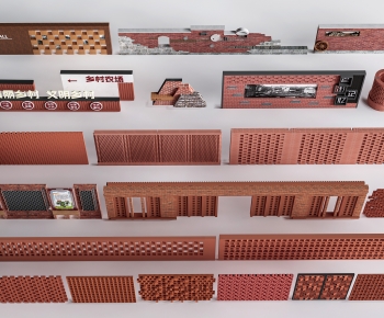 New Chinese Style Landscape Wall-ID:468487987