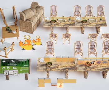 Modern Leisure Table And Chair-ID:171381008
