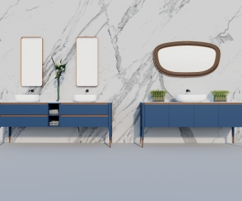 Modern Bathroom Cabinet-ID:281363016