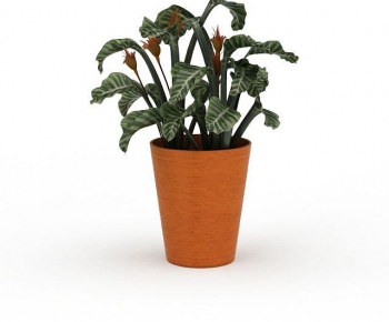 Modern Potted Green Plant-ID:402554998