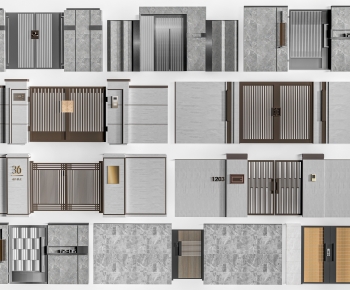 New Chinese Style Gate-ID:321968083