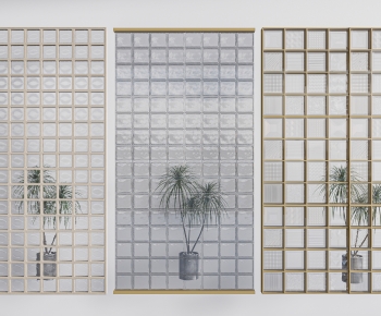 Modern Glass Screen Partition-ID:395946034