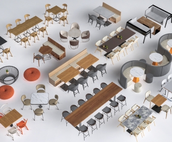 Modern Dining Table And Chairs-ID:568089967