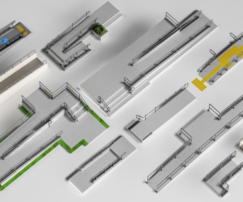 Modern Building Component-ID:664825923