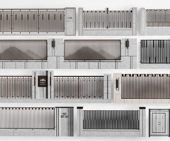 Modern Fence-ID:699024927