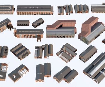 New Chinese Style Industrial Building-ID:693758969