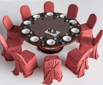 Modern Dining Table And Chairs-ID:433454045