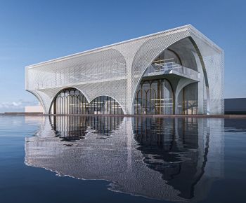 Modern Appearance Of Commercial Building-ID:862910767