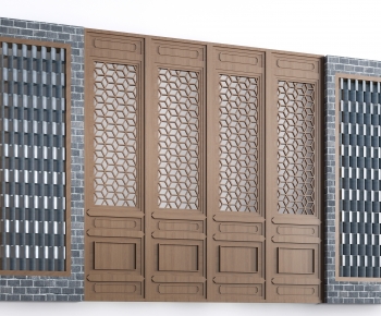 New Chinese Style Door-ID:910387994