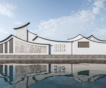 New Chinese Style Landscape Wall-ID:693600255