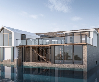 New Chinese Style Appearance Of Commercial Building-ID:688623911