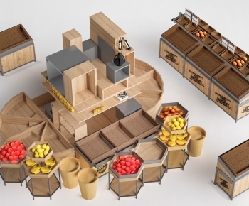 Modern Supermarket Shelf-ID:460378899