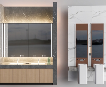 Modern Bathroom Cabinet-ID:149413115