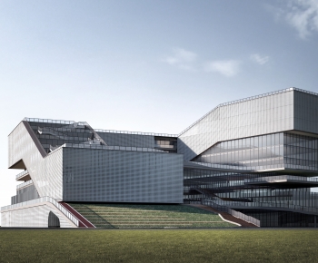 Modern Architecture Of Artistic Style-ID:291137931