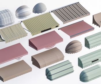 Modern Sunshade/Canopy/Tensioning Film-ID:477895986