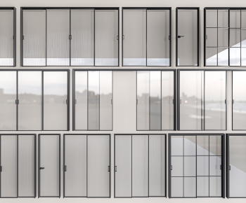 Modern Sliding Door-ID:654115929