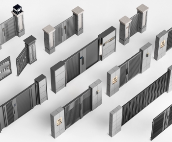 New Chinese Style Gate-ID:871611124