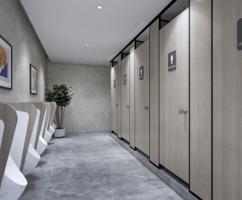 Modern Public Toilet-ID:757579889
