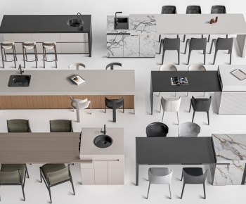 Modern Dining Table And Chairs-ID:827672004