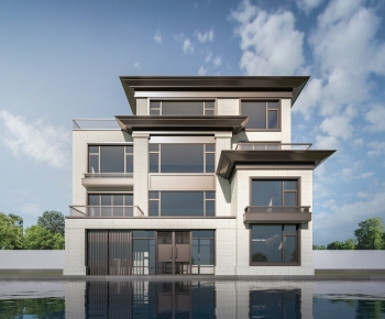 New Chinese Style Detached Villa-ID:992523913
