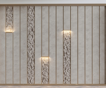 New Chinese Style TV Wall-ID:861326931