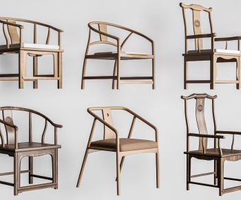 New Chinese Style Lounge Chair-ID:901968964