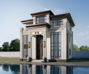 New Chinese Style Detached Villa-ID:307974106