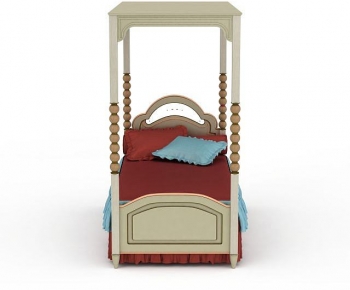 European Style Single Bed-ID:859303954