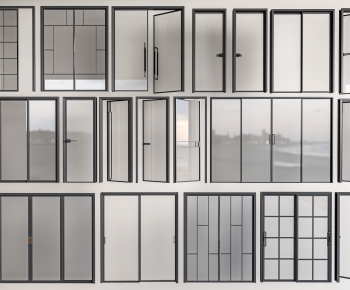 Modern Sliding Door-ID:563414104