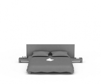 Modern Double Bed-ID:181138994