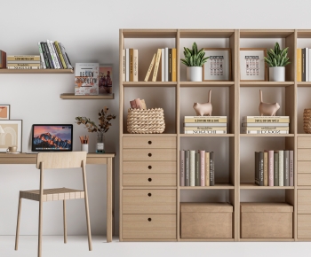 Nordic Style Bookcase-ID:952017074