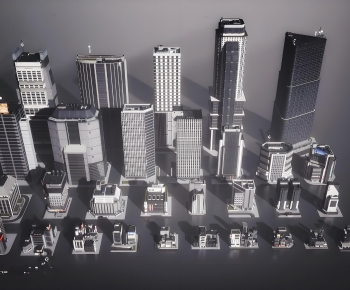 Modern Appearance Of Commercial Building-ID:305856948