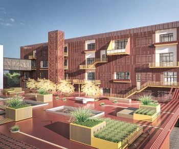 Modern Park Landscape-ID:567225934