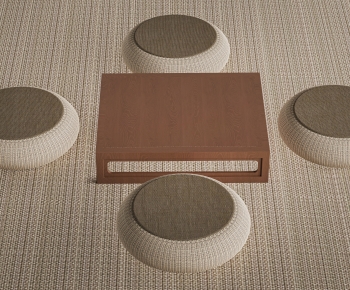 New Chinese Style Tea Tables And Chairs-ID:671930076