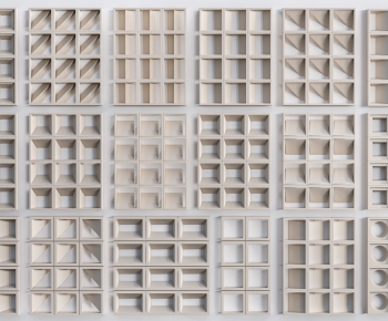 Modern Cement Brick Screen Partition-ID:246803057