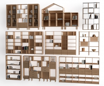 Modern Bookcase-ID:384810011