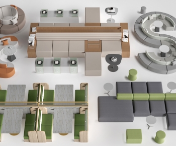 Modern Card Seat Sofa-ID:167433021
