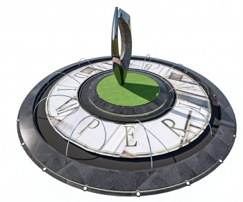 Modern Garden-ID:755350673