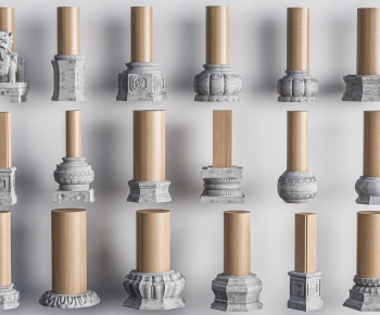 Chinese Style Column-ID:667840008