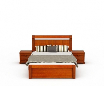Modern Double Bed-ID:324462895