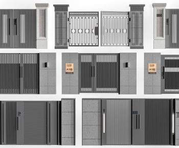 New Chinese Style Gate-ID:429975037