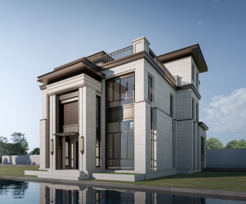 New Chinese Style Detached Villa-ID:478739024
