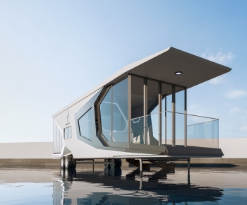 Modern Building Appearance-ID:642158995