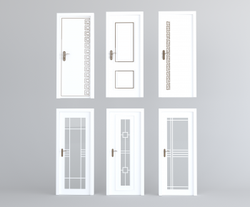 New Chinese Style Single Door-ID:303349026