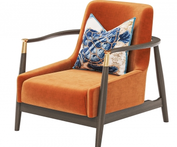 New Chinese Style Single Sofa-ID:723129033